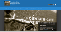 Desktop Screenshot of fountaincitybaptist.com