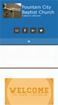 Mobile Screenshot of fountaincitybaptist.com